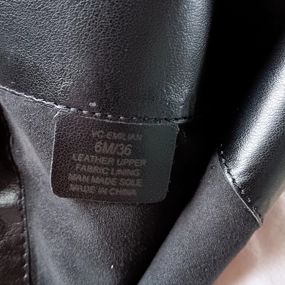 Vince Camuto tall leather boots in dark brown - Picture 4 of 5